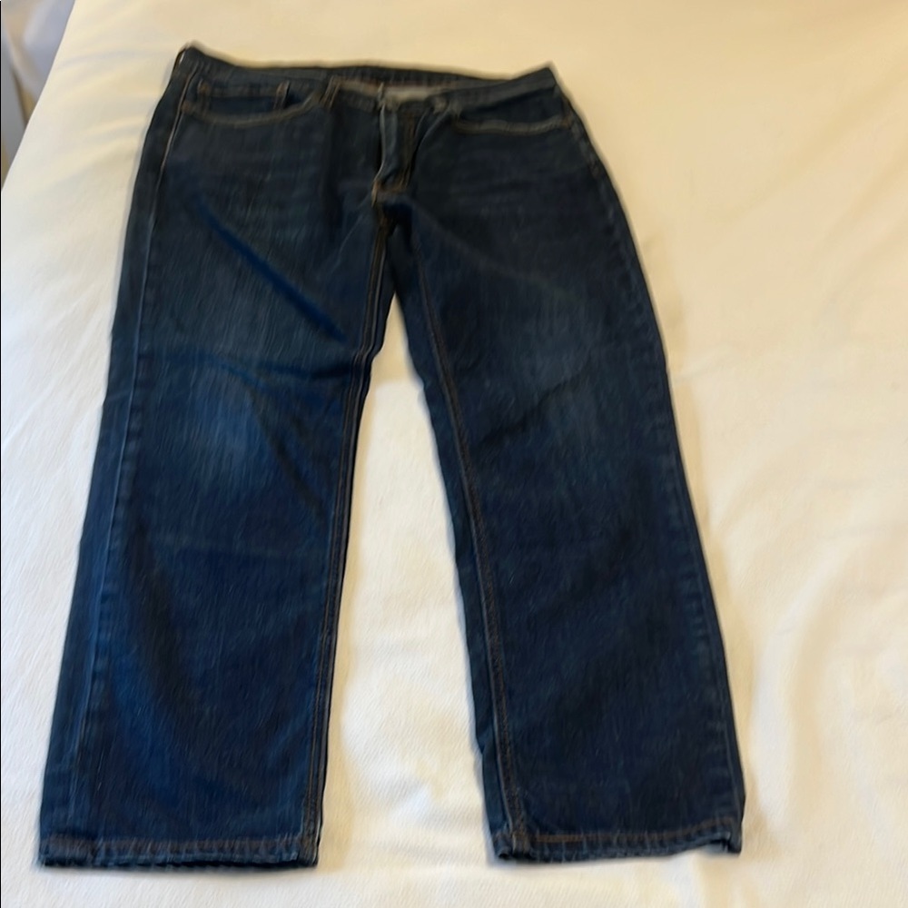 Men's Blue Jeans Levi Strauss 541 medium blue denim size W 34L 32